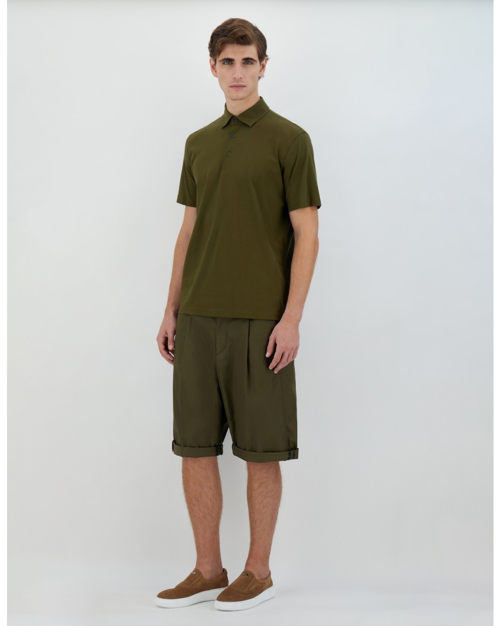 POLO SHIRT LIGHT CREPE Herno Girona Platja d'Aro new collection exclusive