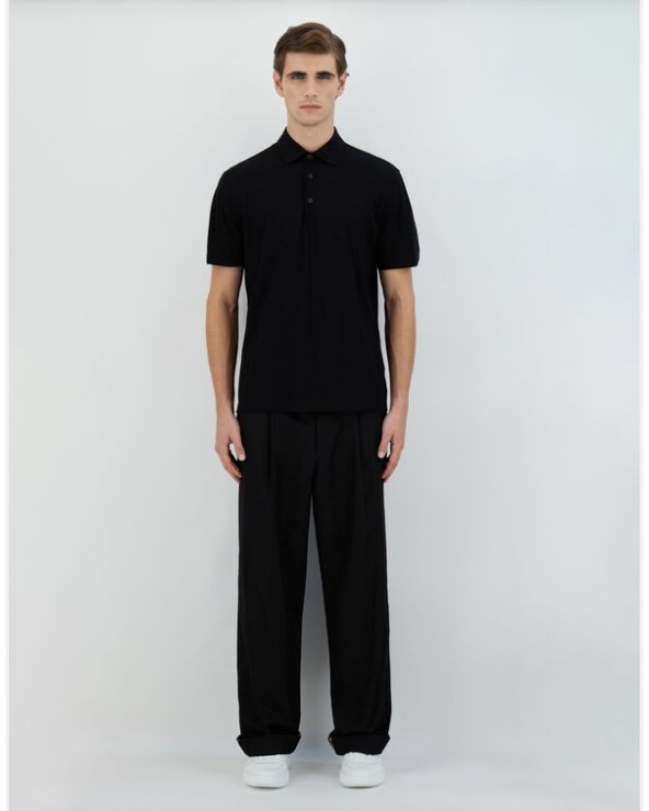 POLO SHIRT LIGHT CREPE Herno Girona Platja d'Aro new collection exclusive