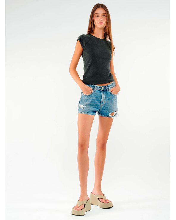 SHORT SAM DENIM