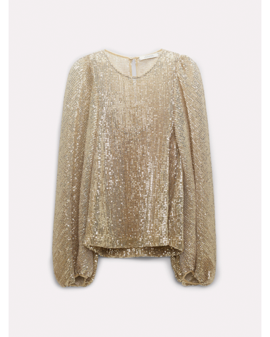 SHIMMERING L/S TOP PAILLETS