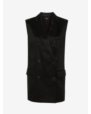 DB OS VEST LINEN/VISCOSE