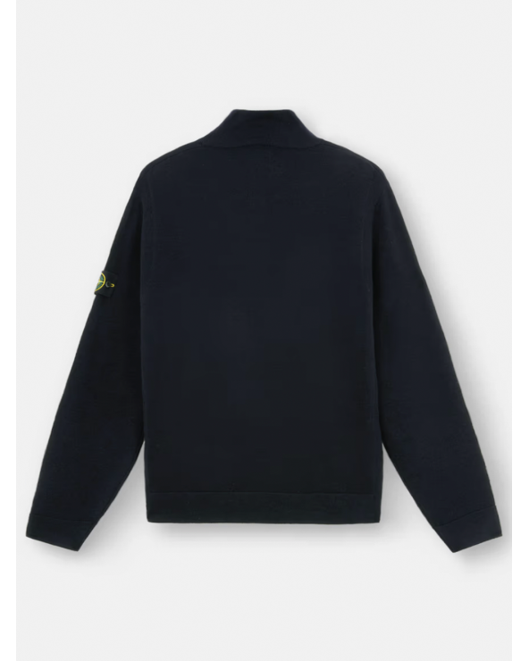 1/2 ZIP WOOL STRETCH