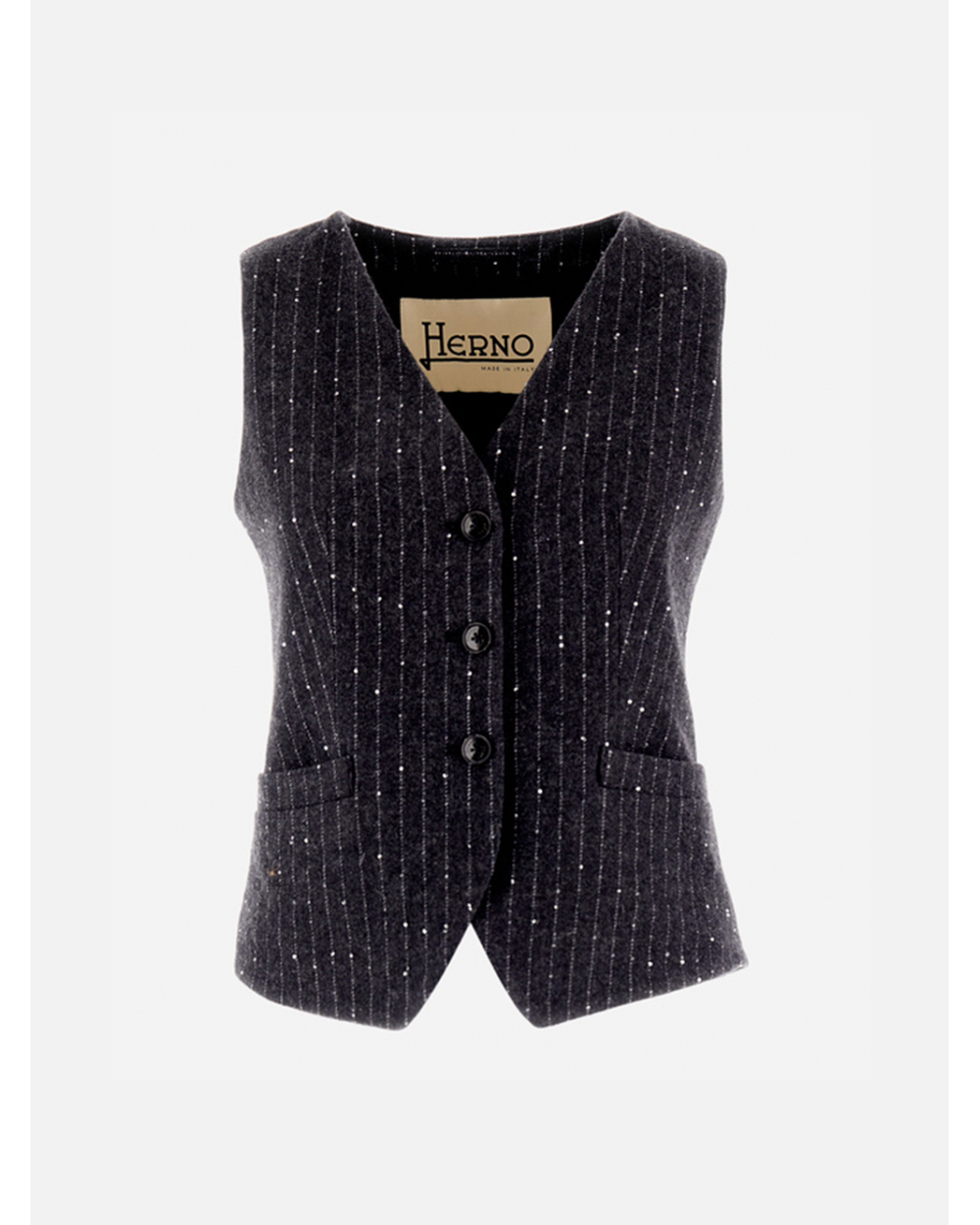 STRIPES LUREX GILET