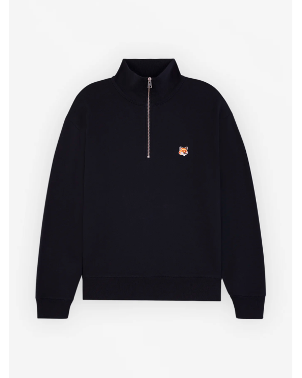 FOX HEAD HALF ZIP SWEATSHIRT