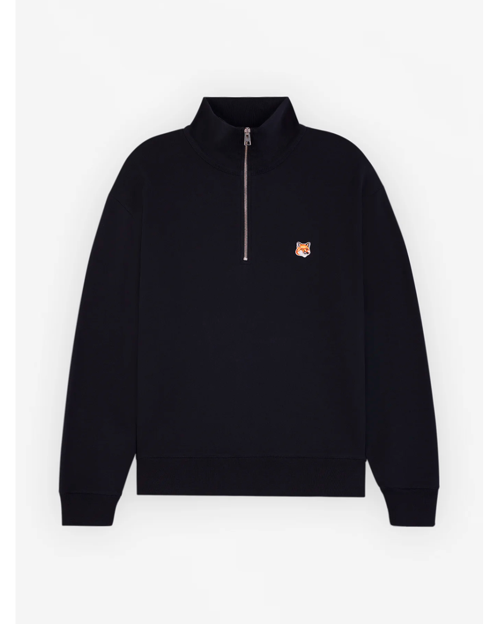 FOX HEAD HALF ZIP SWEATSHIRT