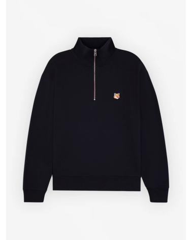 FOX HEAD HALF ZIP SWEATSHIRT