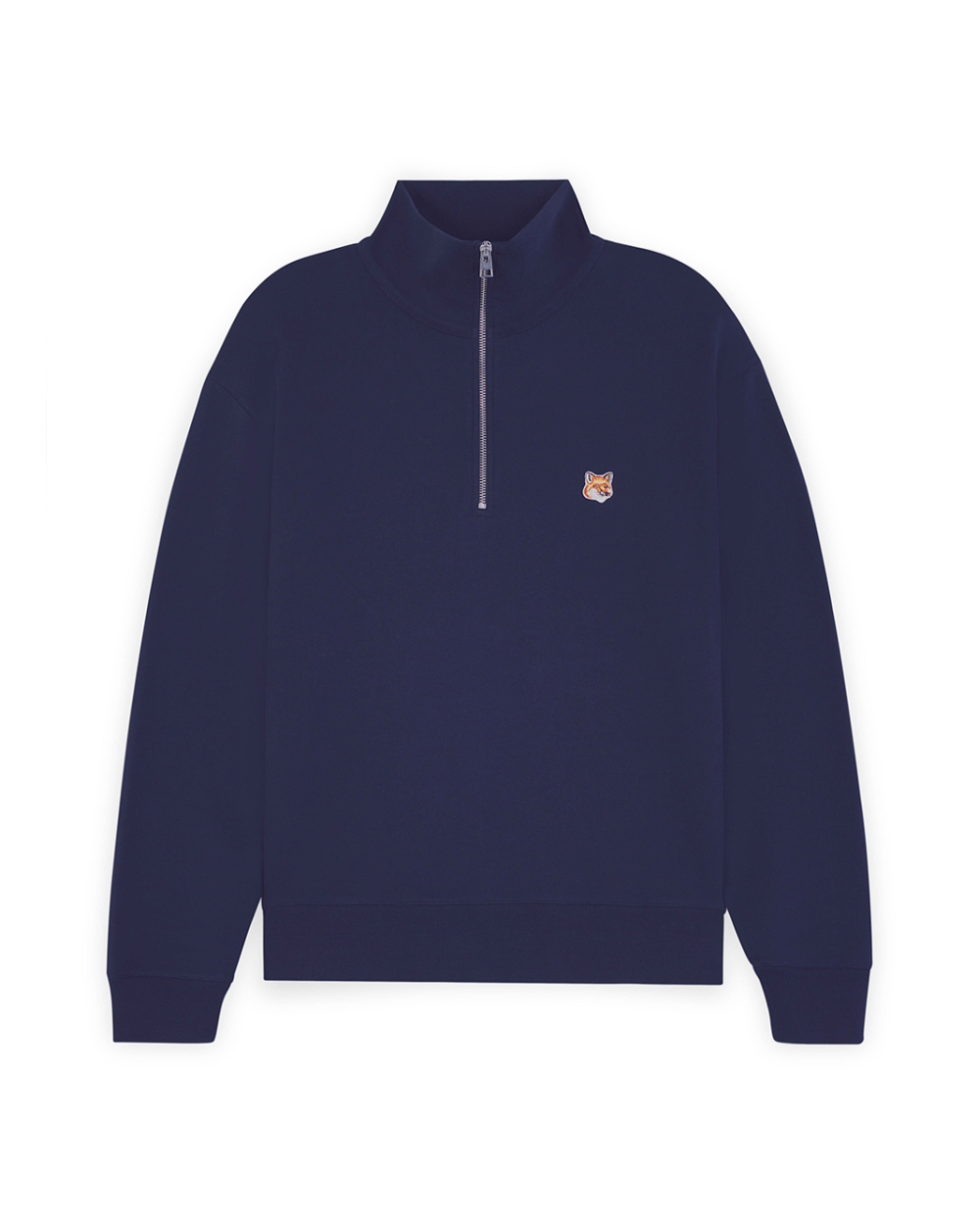 FOX HEAD HALF ZIP SWEATSHIRT