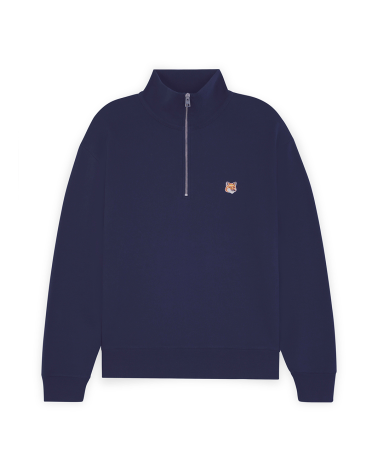 FOX HEAD HALF ZIP SWEATSHIRT