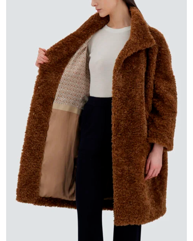 Faux Fur Boucle Herno womans outerwear Girona Platja d'Aro