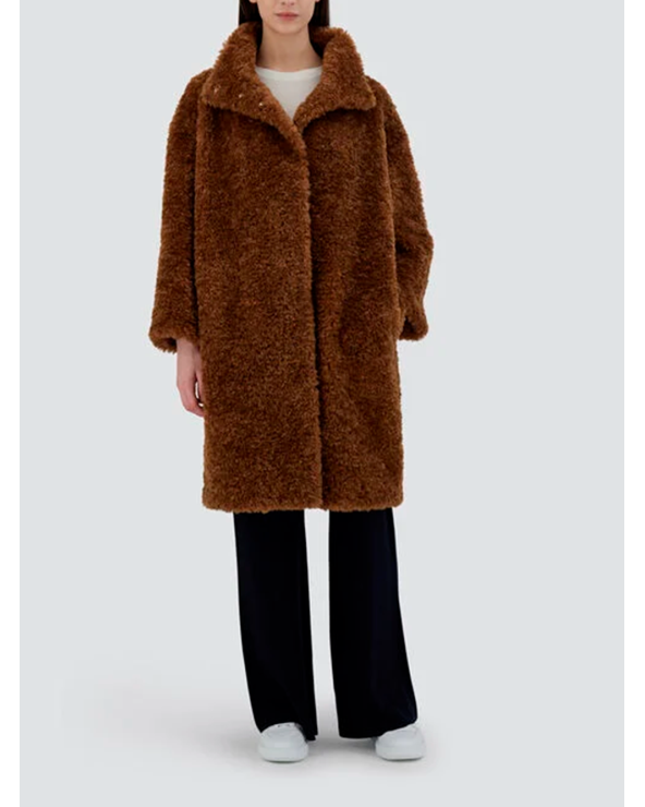 Faux Fur Boucle Herno womans outerwear Girona Platja d'Aro