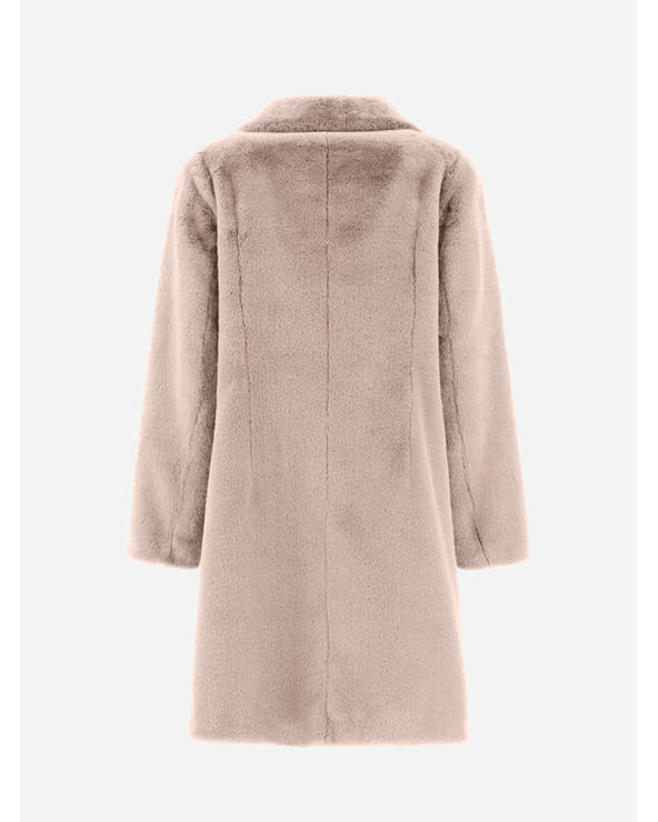 3/4 ECO FUR COAT