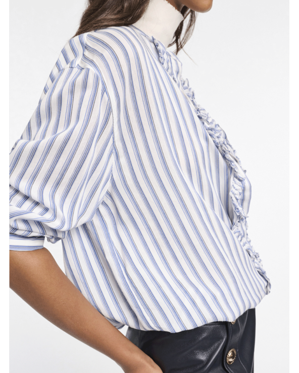 COOL STRIPE BLOUSE