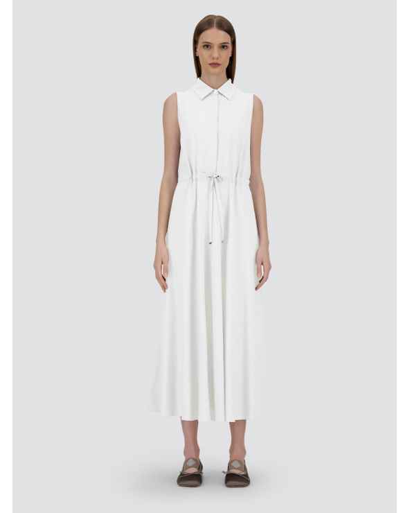 LINEN SHIRT DRESS