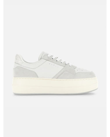 Zapatillas plataforma Hogan deportivas para mujer plata