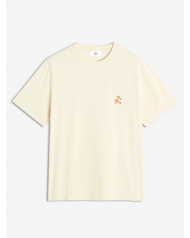 Short-Sleeve Cotton T-Shirt with Embroidered Patch