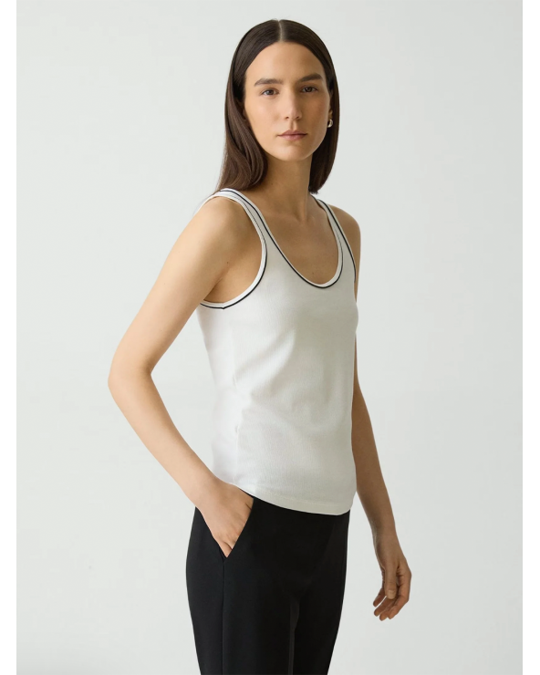 SCOOP NECK TANK PERRY
