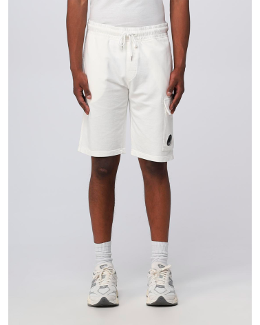 Pantalones cortos cargo de algodón con detalle de lente | CP COMPANY