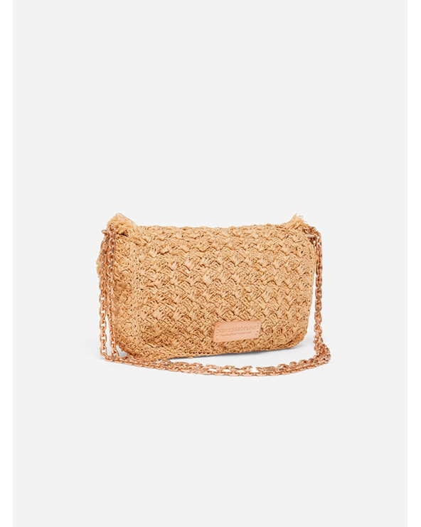 Bolso rafia i pailletes | Vanessa Bruno Platja d'Aro