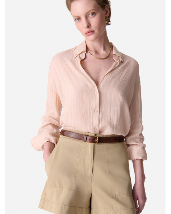 Viscose and cotton long sleeves Vanesa Bruno shirt