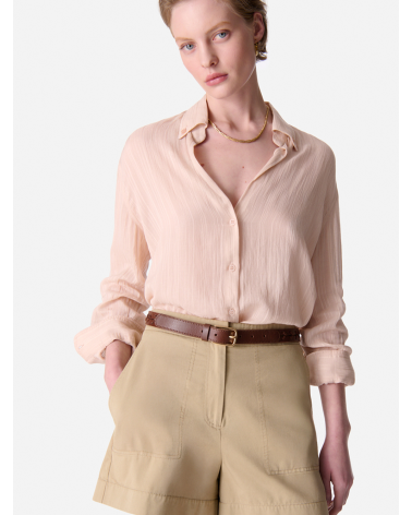 Viscose and cotton long sleeves Vanesa Bruno shirt