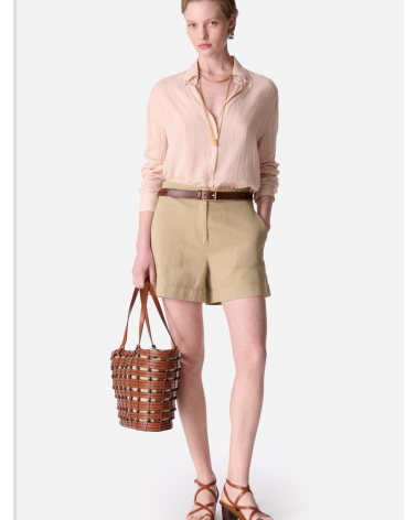 Viscose and cotton long sleeves Vanesa Bruno shirt