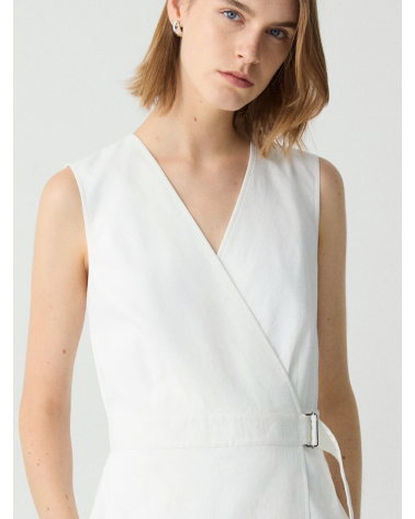 ALINE WRAP DRESS GOOD CRUNCH