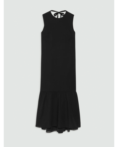 TIER TIE NK DRESS