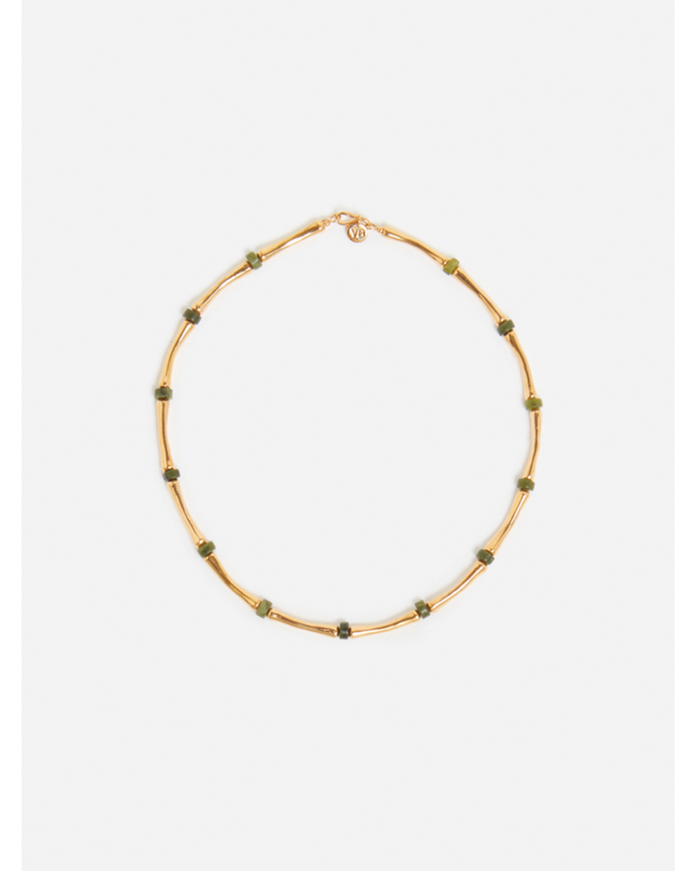 COLLIER PERLES BAMBOU