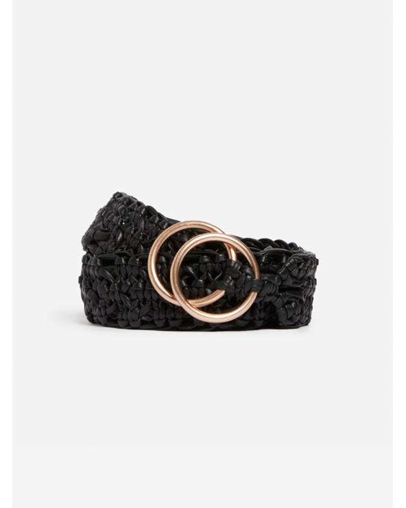 CEINTURE CUIR MACRAME