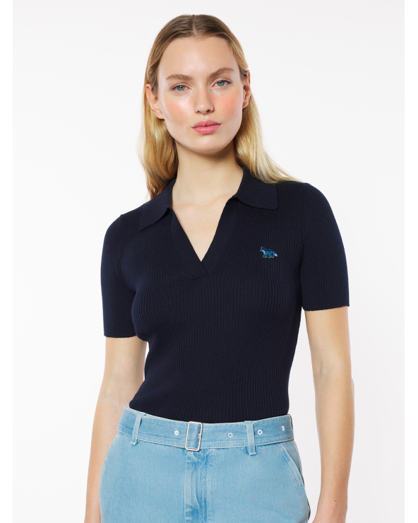 BABY FOX RIBBED POLO