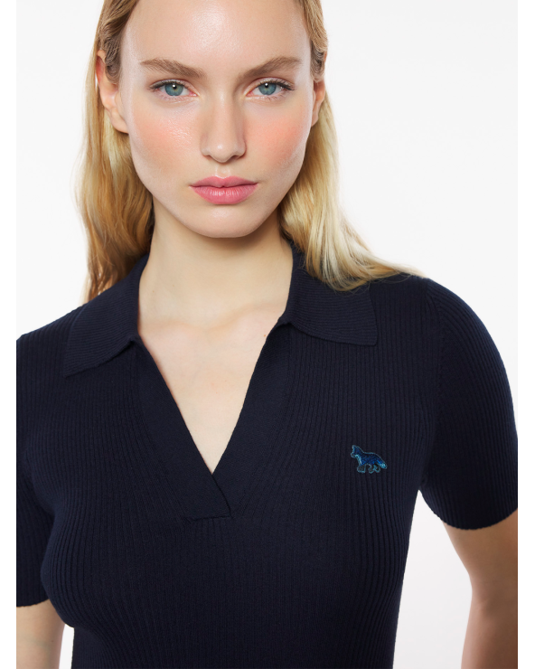 BABY FOX RIBBED POLO
