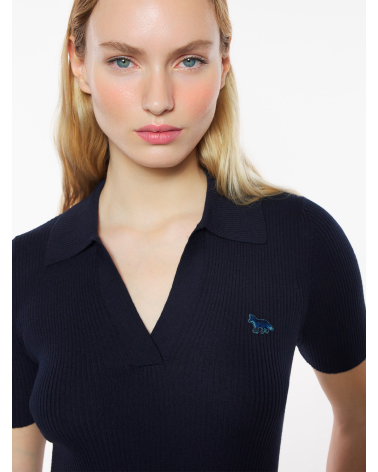 BABY FOX RIBBED POLO