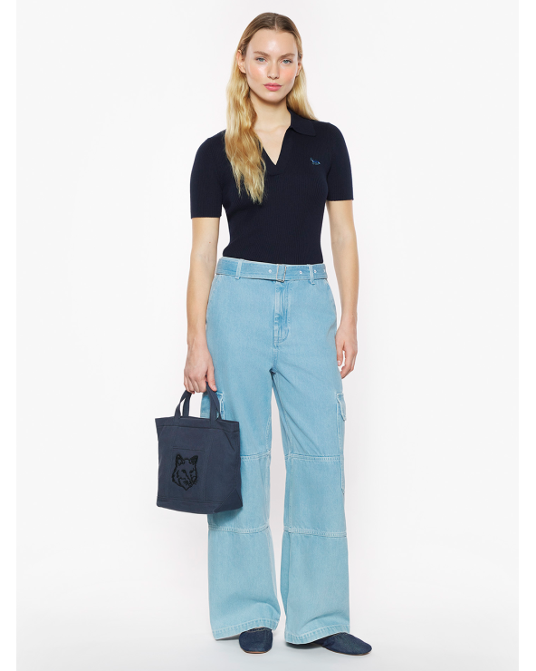 BABY FOX RIBBED POLO