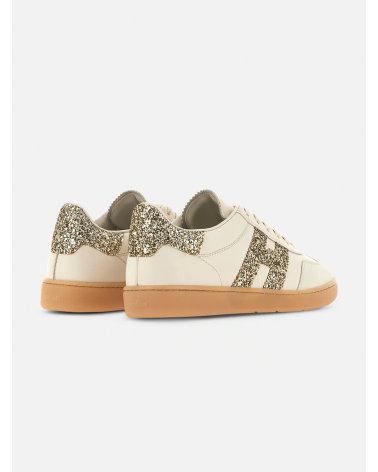 Sneaker Hogan cool donna Gold glitter