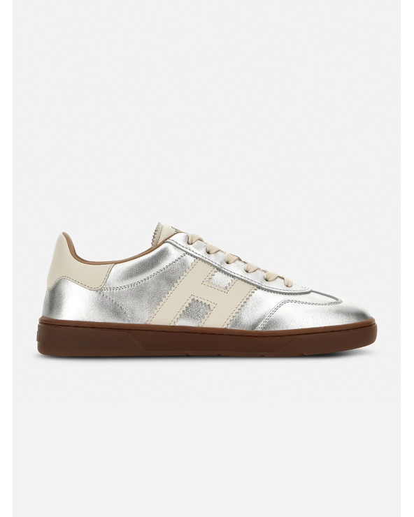 Sneaker plata Hogan bamba retro H blanca Girona Platja d'Aro