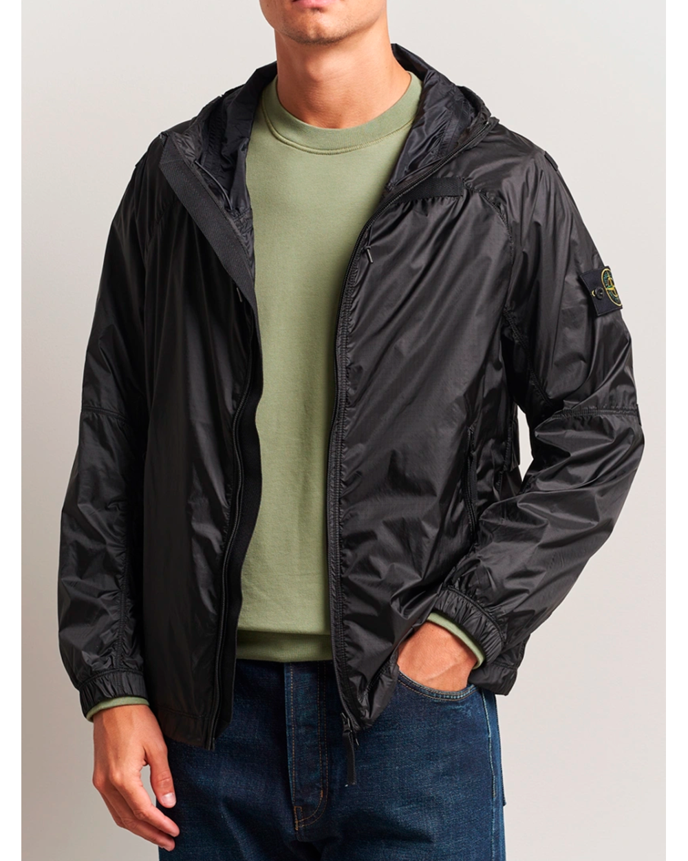 Stone Island black jacket– Best Platja d’Aro stores