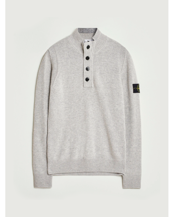 ICONIC WOOL ZIP+BUTTONS PULL