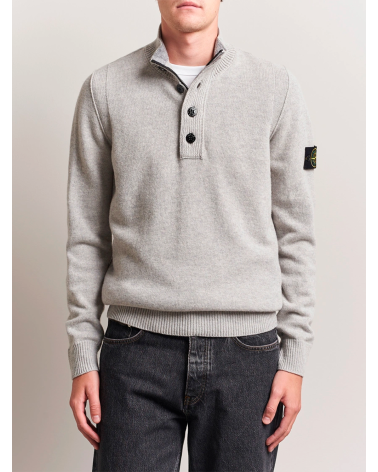 ICONIC WOOL ZIP+BUTTONS PULL