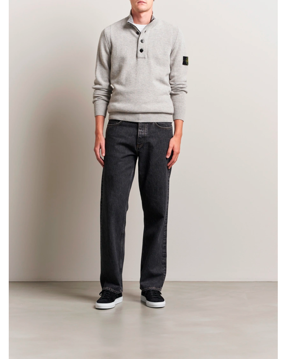 ICONIC WOOL ZIP+BUTTONS PULL