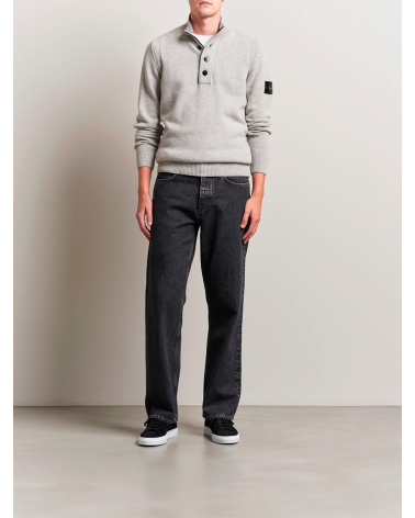 ICONIC WOOL ZIP+BUTTONS PULL
