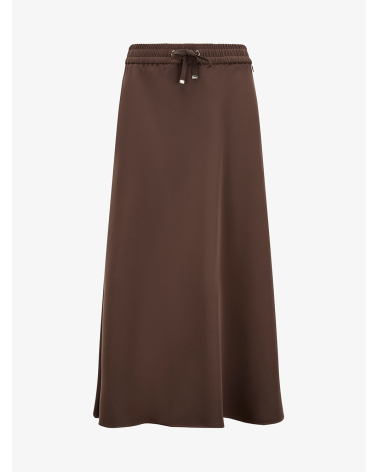 Camel Brown Crepe Skirt Herno Girona Platja d’Aro  Shop Online