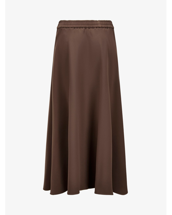 Camel Brown Crepe Skirt Herno Girona Platja d’Aro  Shop Online