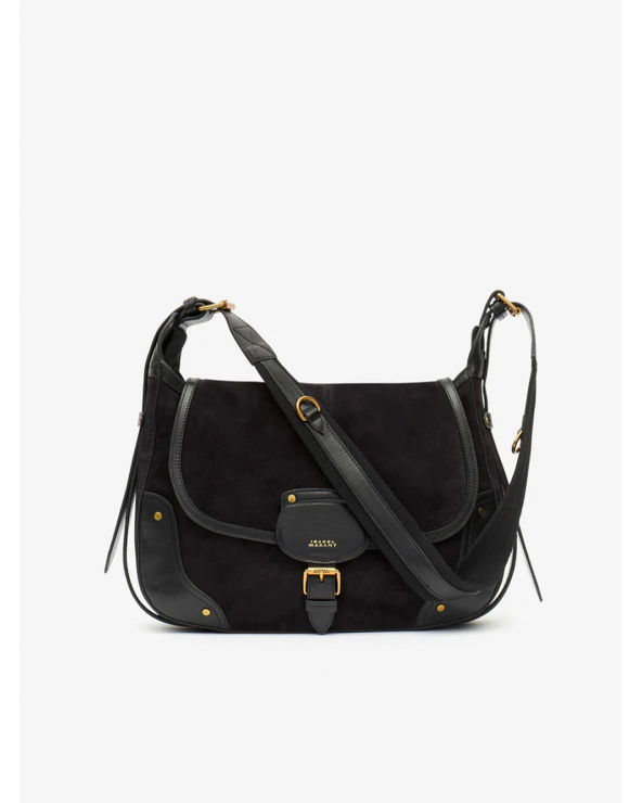 Leather suede crossbody Isabel Marant bag Girona