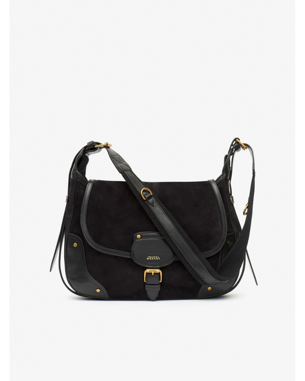 Leather suede crossbody Isabel Marant bag Girona