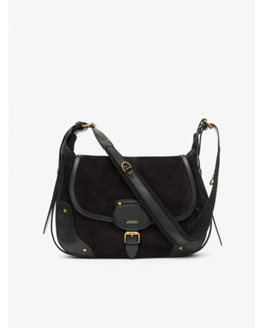 Leather suede crossbody Isabel Marant bag Girona
