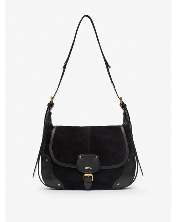 Leather suede crossbody Isabel Marant bag Girona