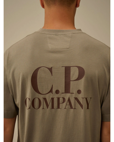 Camiseta algodón logo Fallen Rock | C.P. Company oficial