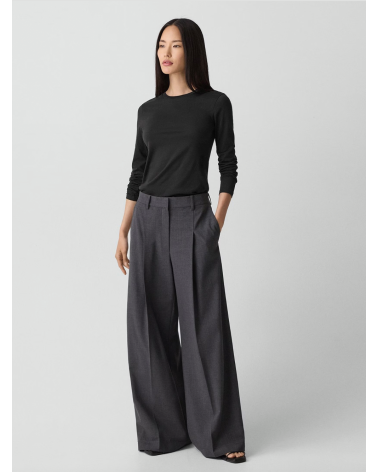 Theory Organic Pima Cotton Long-Sleeve Tee | Premium Fashion Girona