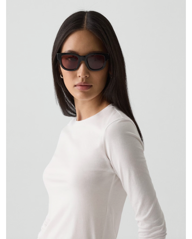 Theory Organic Pima Cotton Long-Sleeve Tee | Premium Fashion Girona