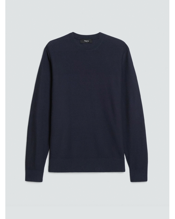 Theory Men’s Sustainable Viscose Sweater | Premium Fashion Girona